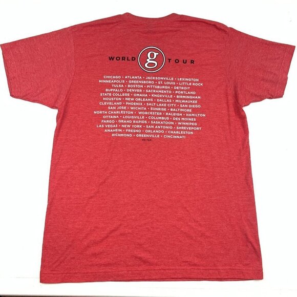 Garth Brooks World Tour Short Sleeve Concert T-Shirt Men's Size XL - Picture 3 of 6